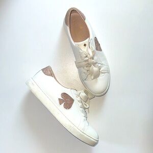 Kate Spade Fez Sneakers in Rose Gold
